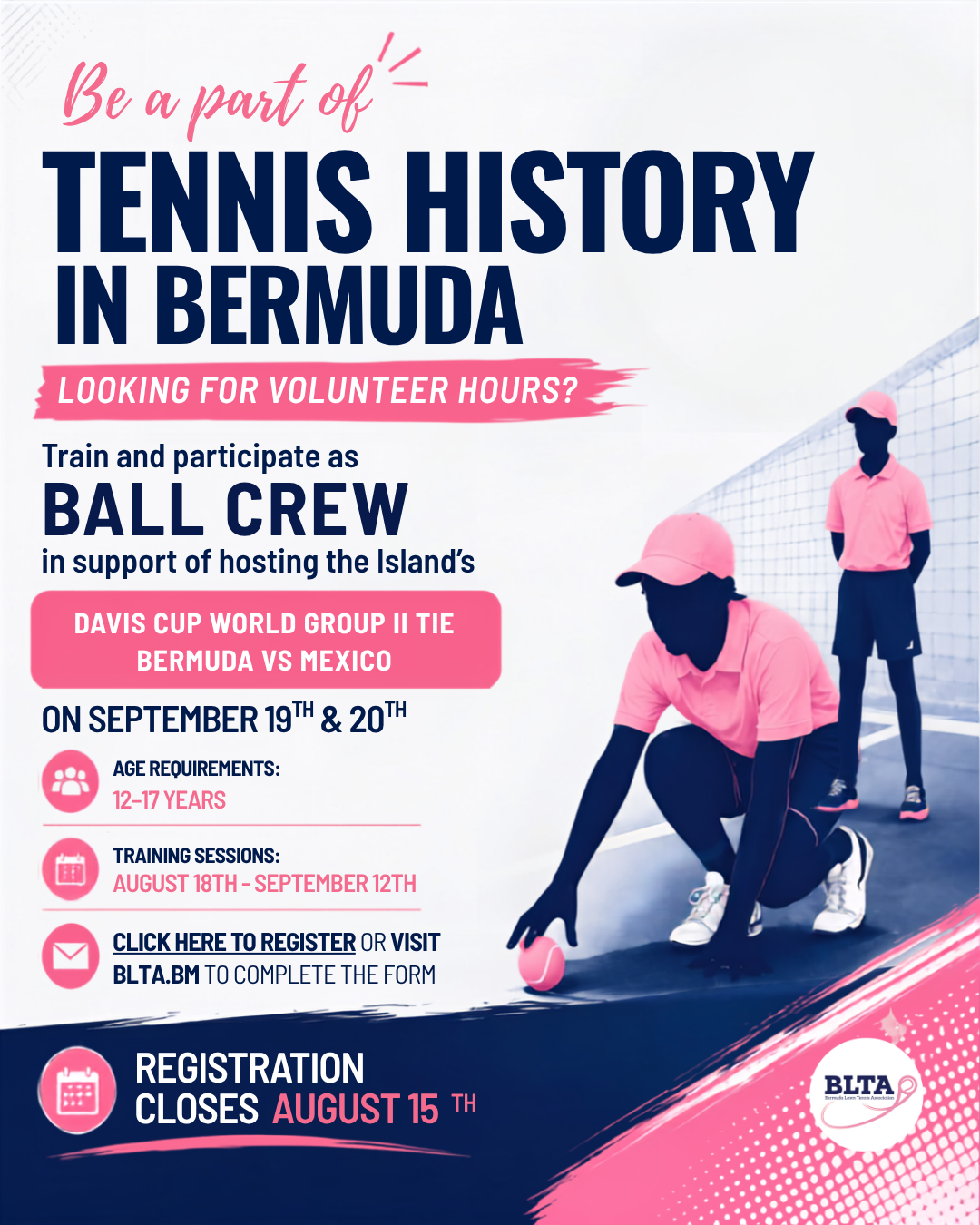 Ball Crew_Generic_Digital Flyer_Davis Cup World Group II Tie Bermuda vs Mexico (1)